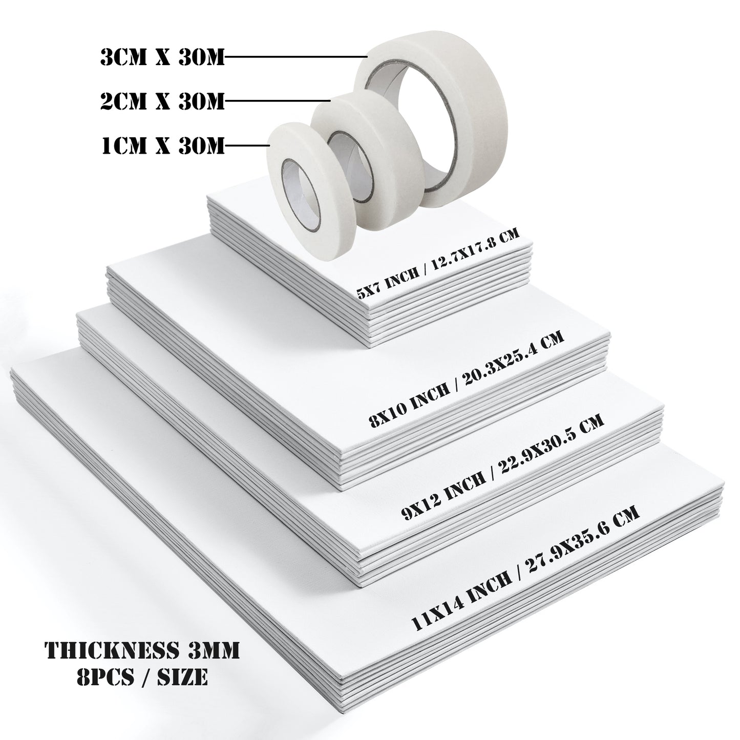 ESENG® Malkarton Multi-Size Set