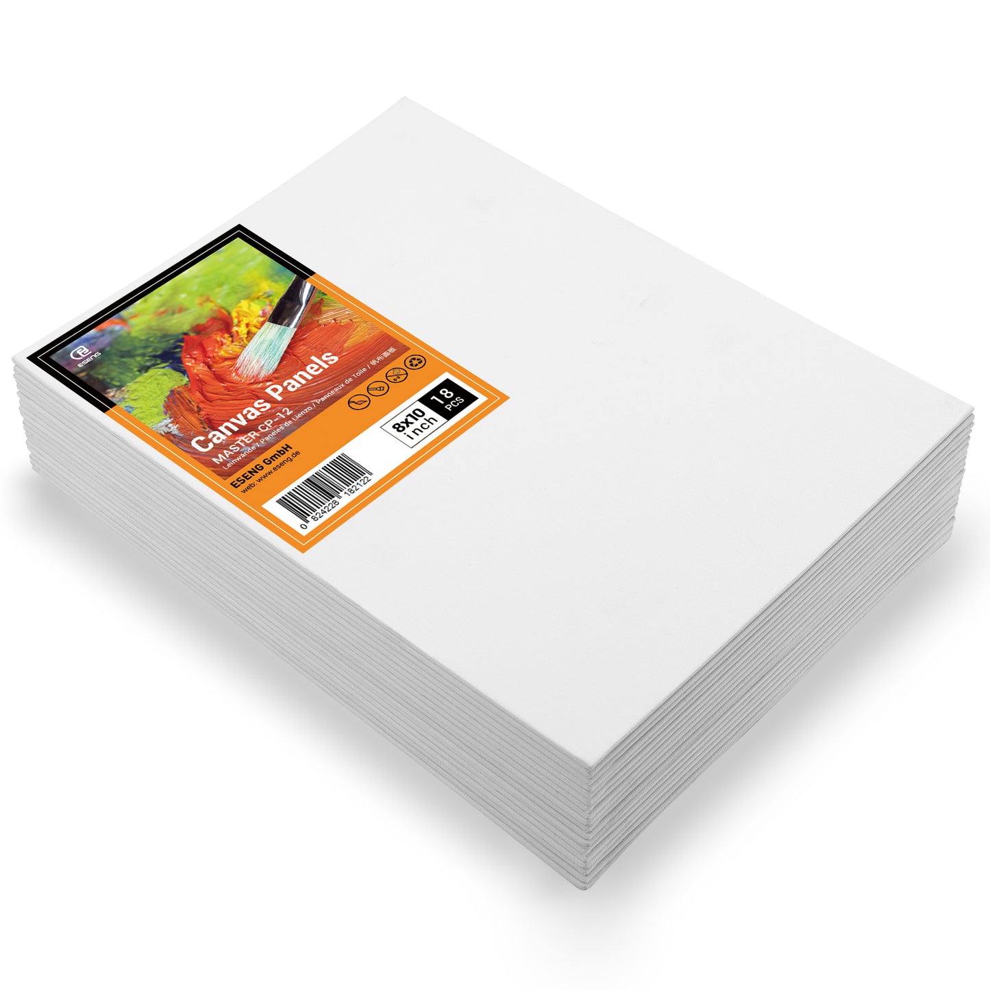ESENG® Painting Cardboard Set (12.7x17.8 cm | 5x7 inches, 18 pieces)