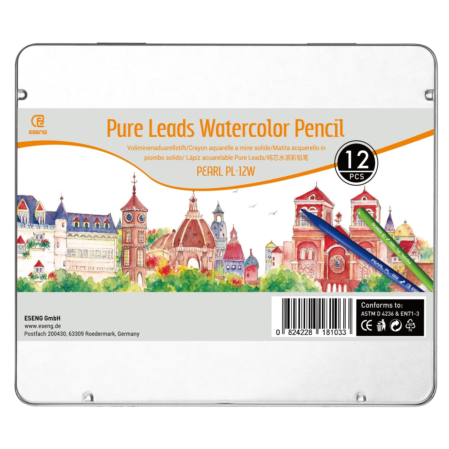 ESENG® watercolor colored pencils set