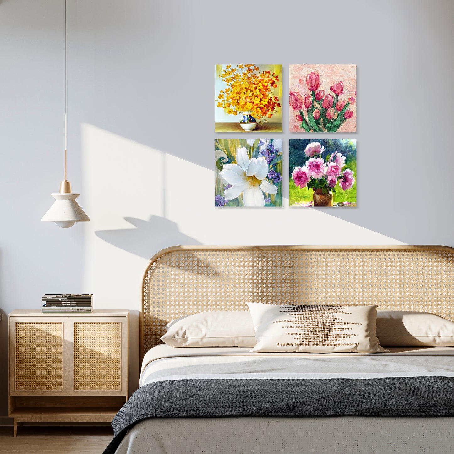 ESENG® Painting Cardboard Set (15.2x15.2 cm | 6x6 inches, 18 pieces)
