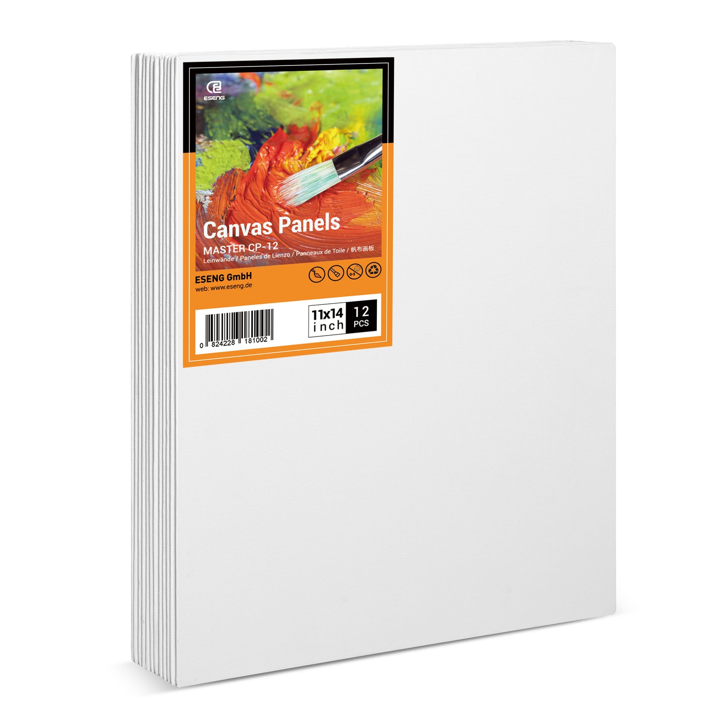 ESENG® Painting Cardboard Set (12.7x17.8 cm | 5x7 inches, 18 pieces)