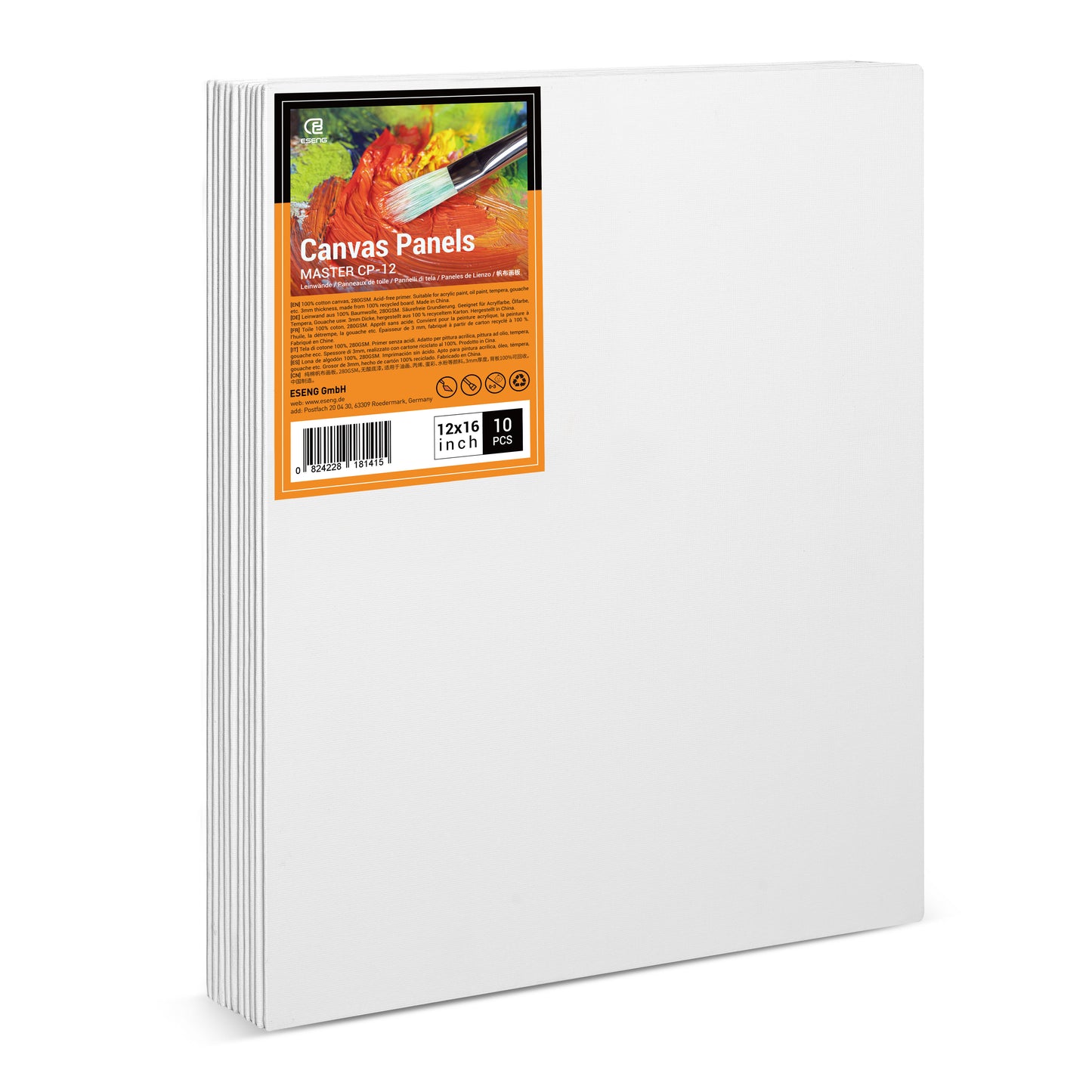 ESENG® Painting Cardboard Set (12.7x17.8 cm | 5x7 inches, 18 pieces)
