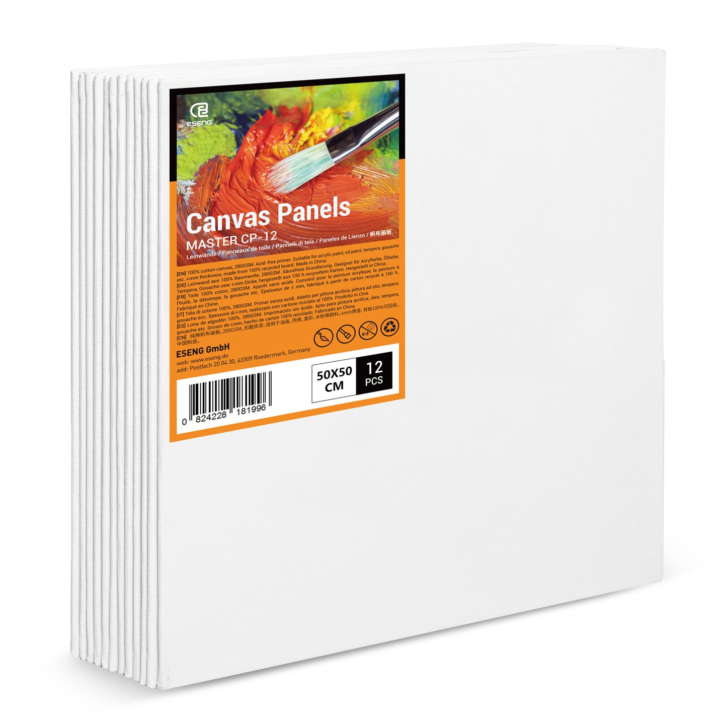 ESENG® Painting Board Large (50x70 cm, 10 pieces)