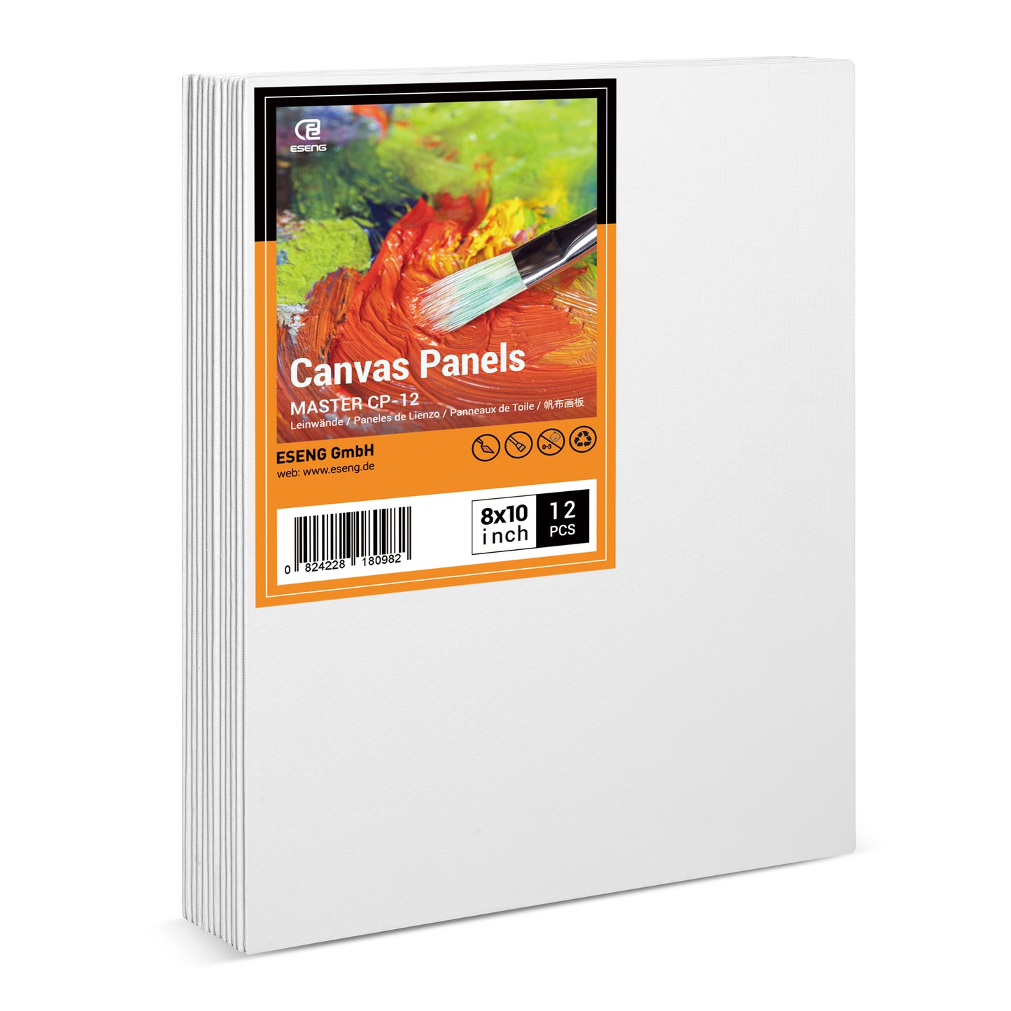 ESENG® Painting Cardboard Set (12.7x17.8 cm | 5x7 inches, 18 pieces)