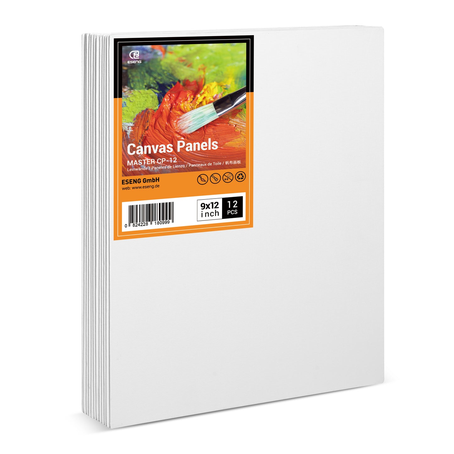 ESENG® Painting Cardboard Set (12.7x17.8 cm | 5x7 inches, 18 pieces)