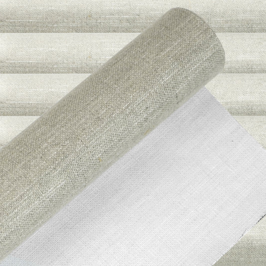 ESENG® Maltuch Leinwand aus 100 % Leinen – 420 g/m², zum Bespannen von Keilrahmen