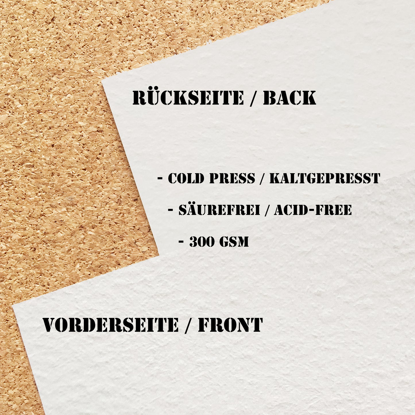 ESENG® Aquarellpapier - ARTIST A3/A4/A5 - 100% Baumwolle
