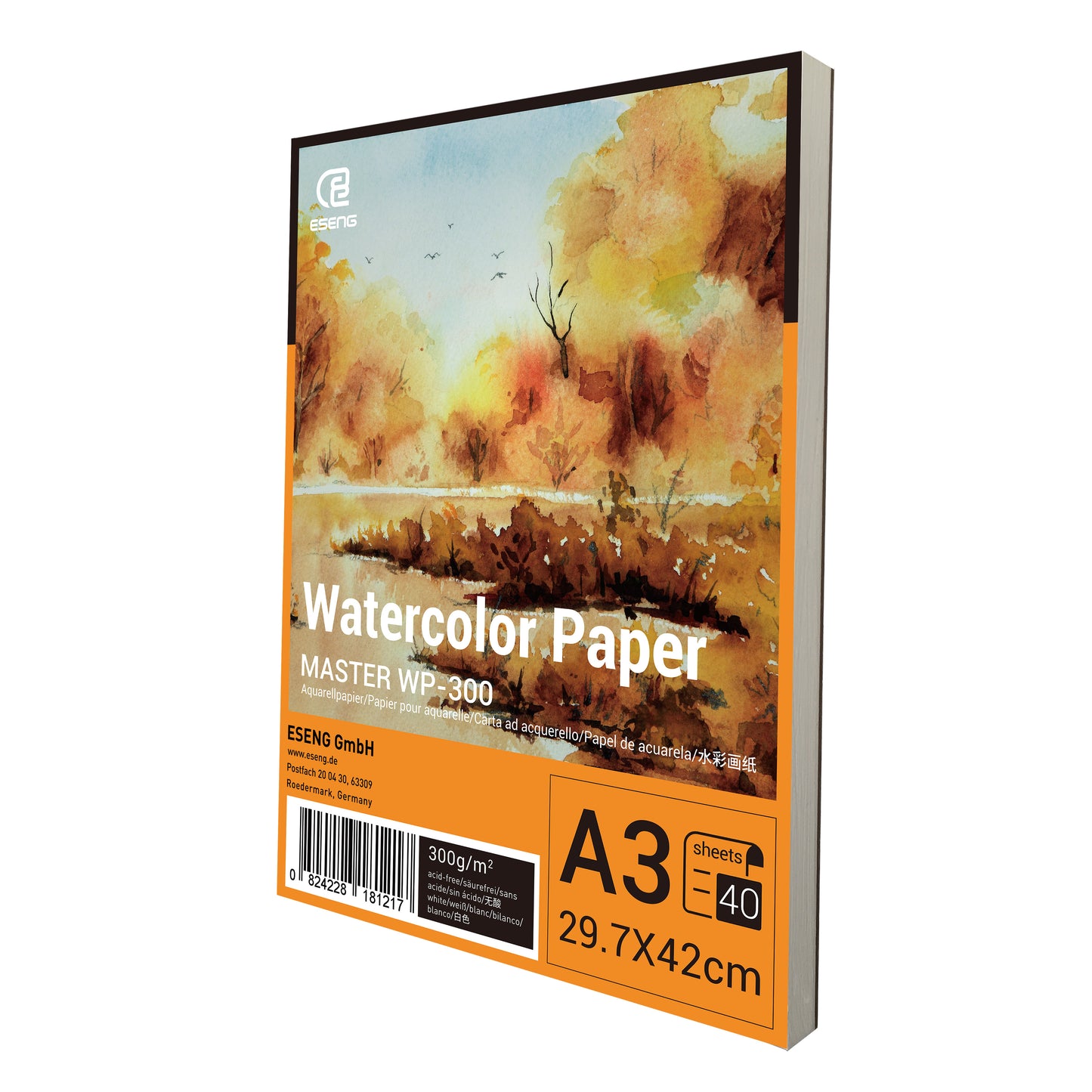 ESENG® watercolor paper, MASTER WP-300, A3/A4/A5 