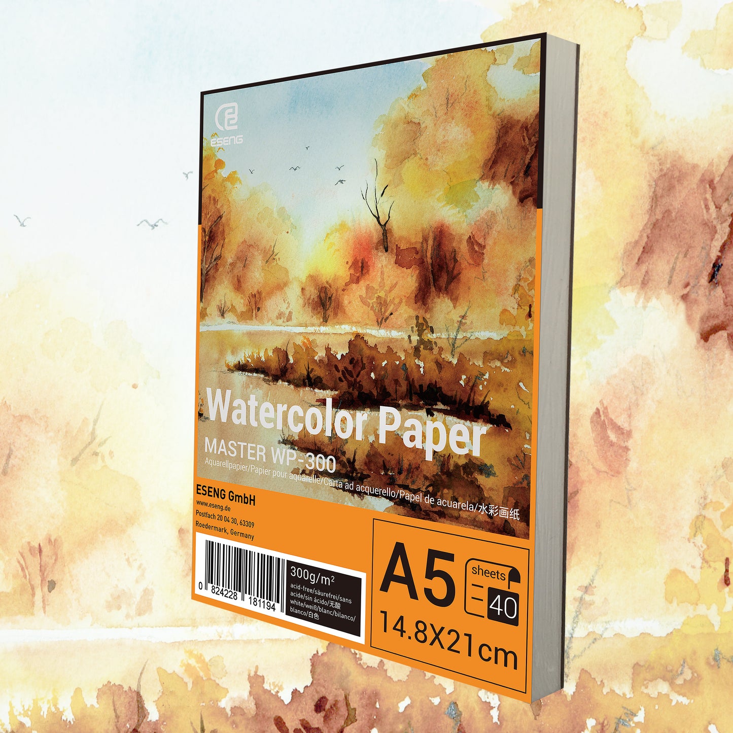 ESENG® watercolor paper, MASTER WP-300, A3/A4/A5 