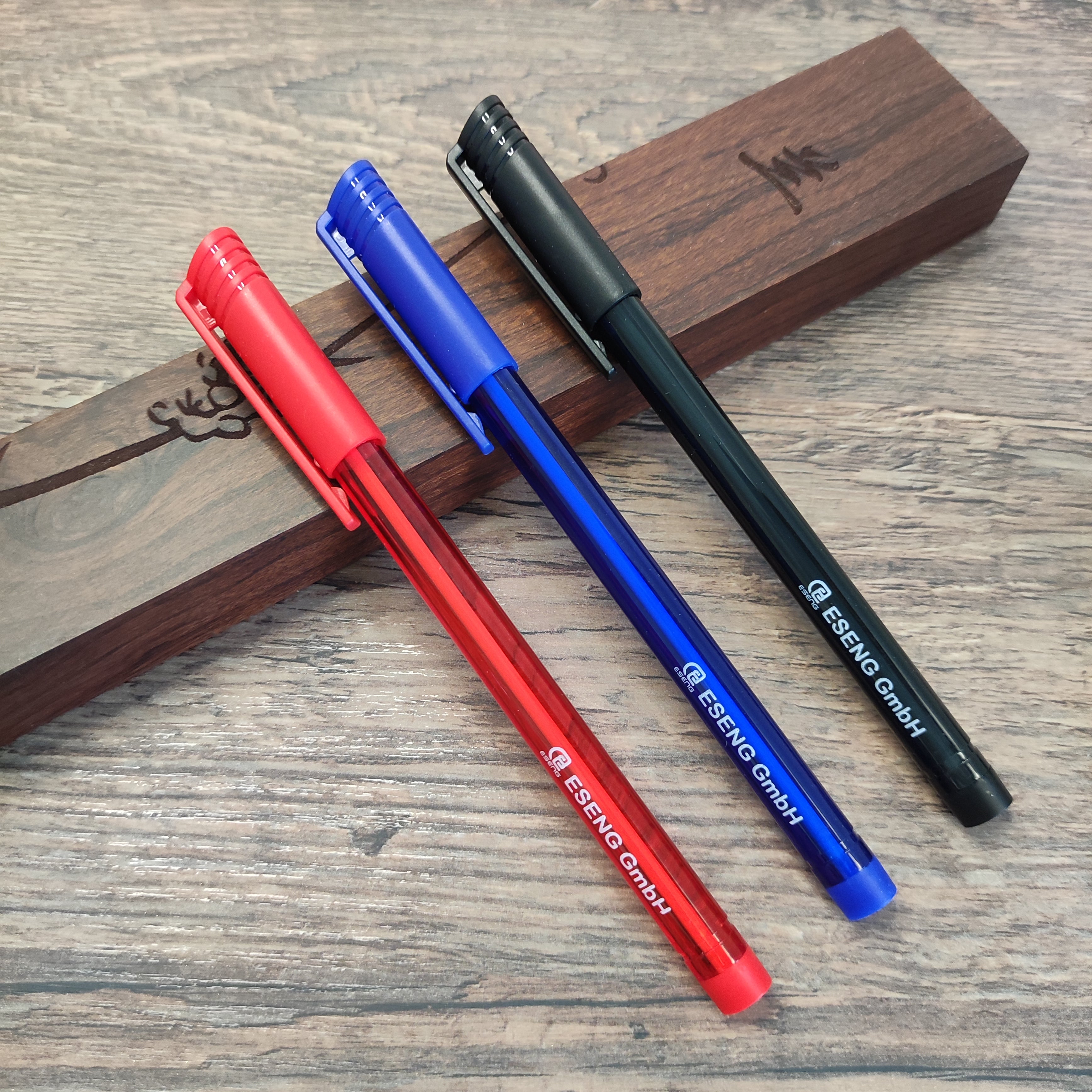 Eseng ESENG® Kugelschreiber - 0,38mm | schwarz/blau/rot/ – ESENG-DE