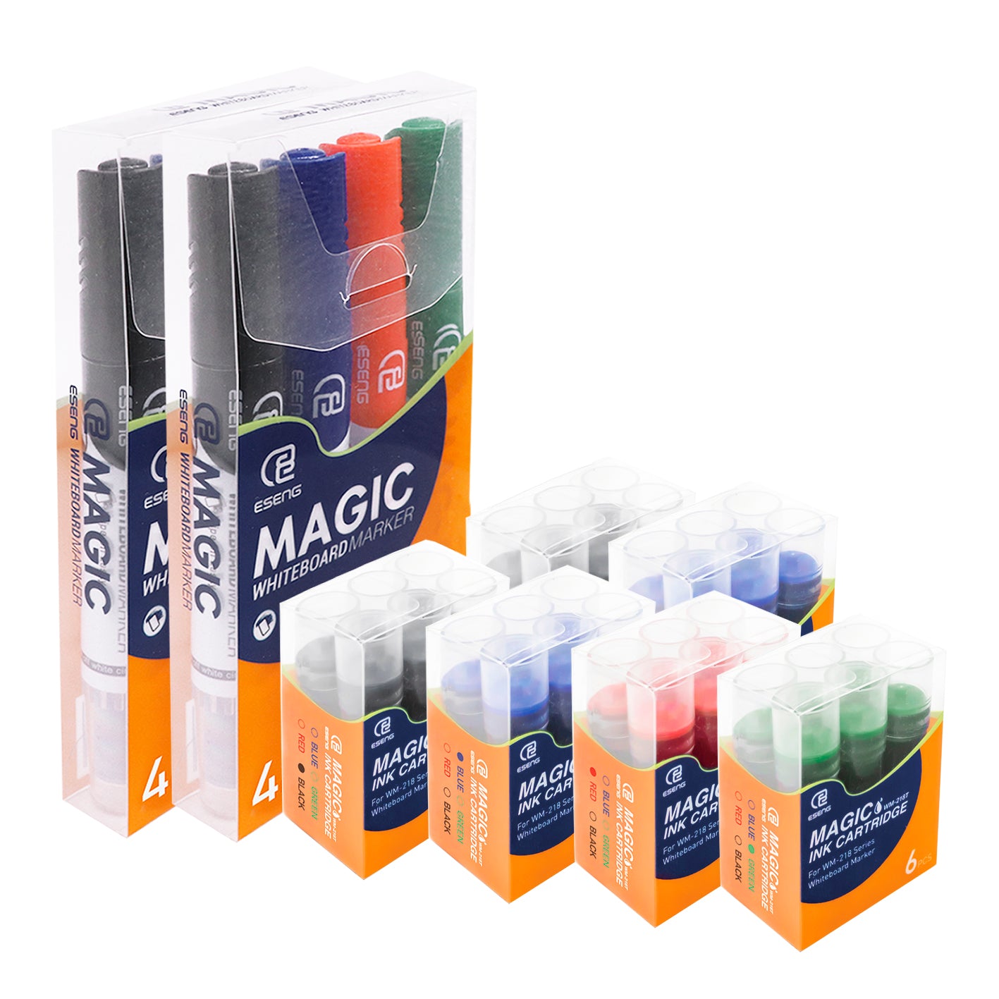 ESENG® Whiteboard Marker Magic WM-218 (1x4 markers)