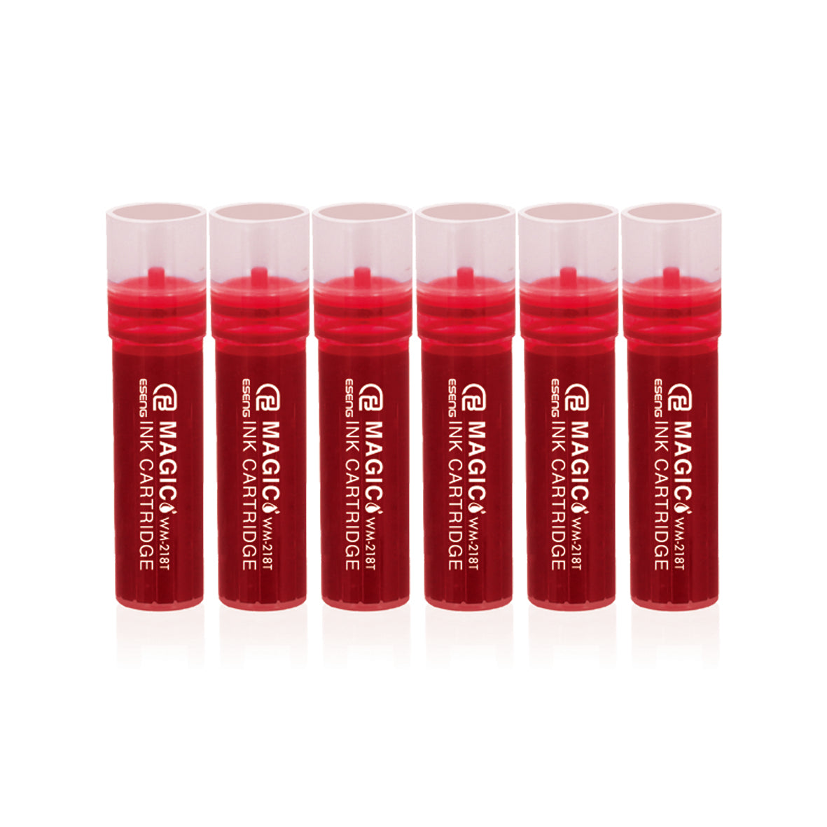ESENG® Whiteboard Marker Ink Cartridges Magic WM-218T (Black/Blue/Red/Green)