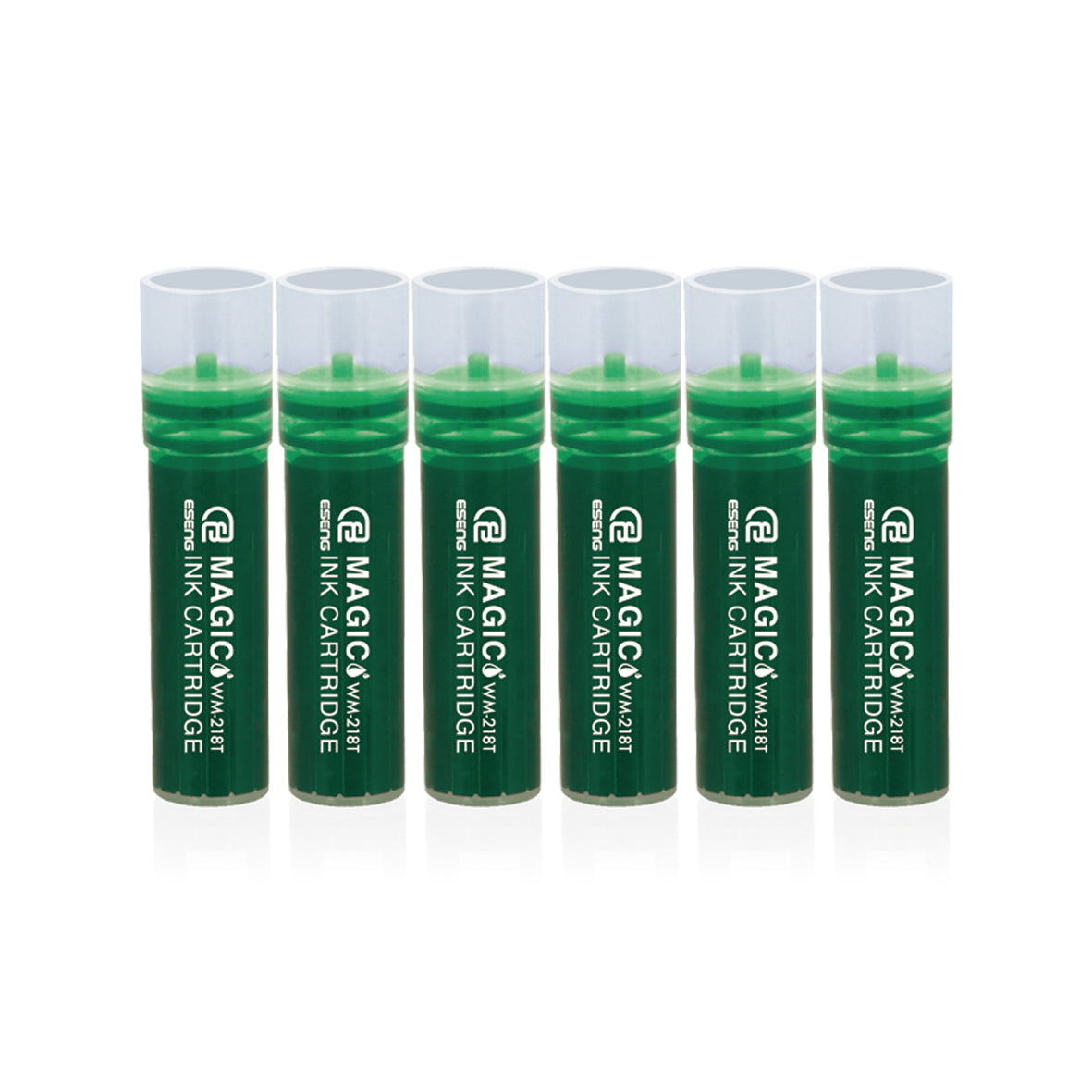 ESENG® Whiteboard Marker Ink Cartridges Magic WM-218T (Black/Blue/Red/Green)