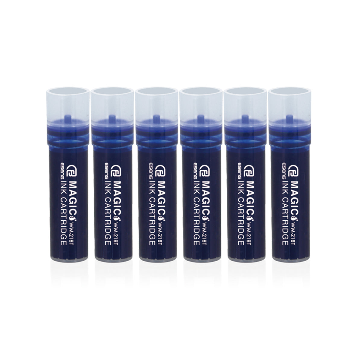 ESENG® Whiteboard Marker Ink Cartridges Magic WM-218T (Black/Blue/Red/Green)