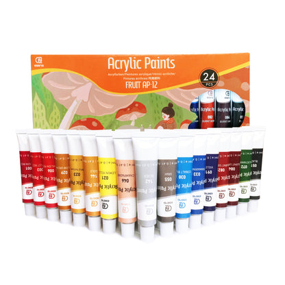 ESENG® Acrylfarben - Premium, 12 Farben/24 Farben