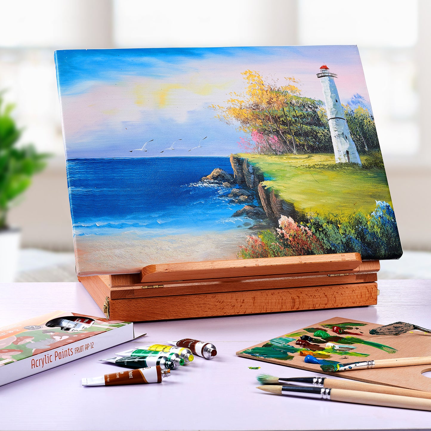ESENG® Acrylfarben - Premium, 12 Farben/24 Farben