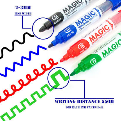ESENG® Whiteboard Marker Magic WM-218 (1x4 markers)